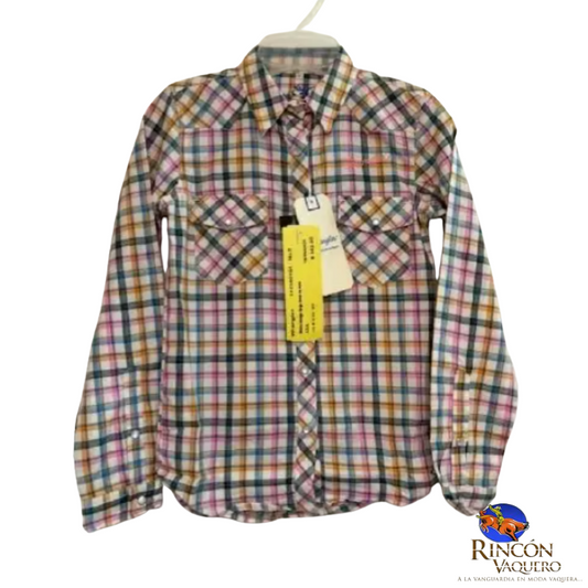Camisa vaquera Wrangler para niña