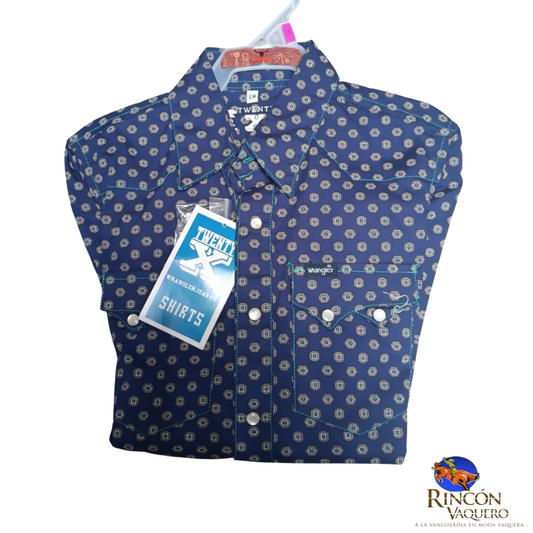 Camisa vaquera Wrangler para niña