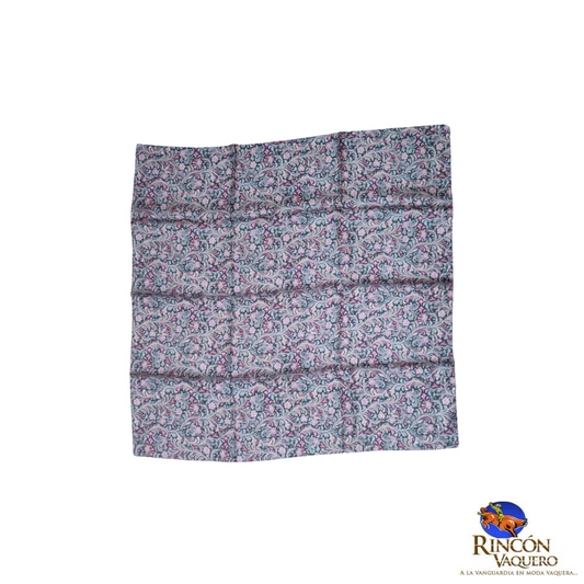 Mascada Seda Paisley in Pink para dama