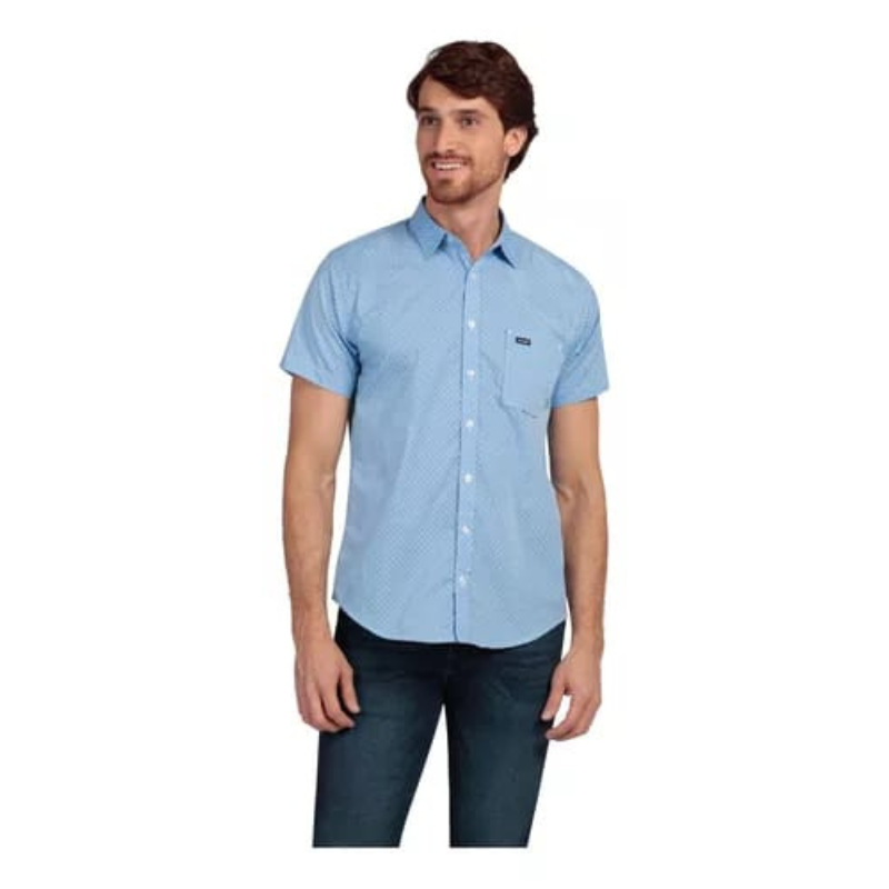 Camisa Vaquera Wrangler caballero 20 Extreme Slim Manga Larga 244