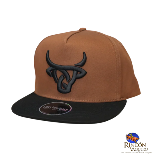 Gorra Lost Calf Brown Swiss