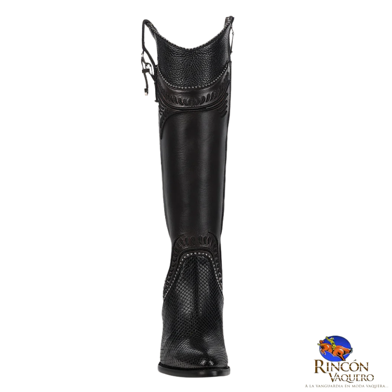 Bota Alta Cuadra para dama