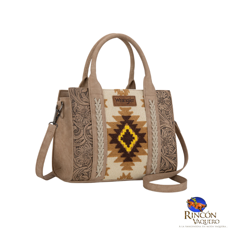 Bolsa Wrangler Azteca Floral Khaki