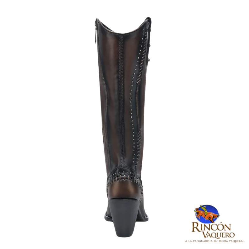 Bota casual en piel genuina para dama