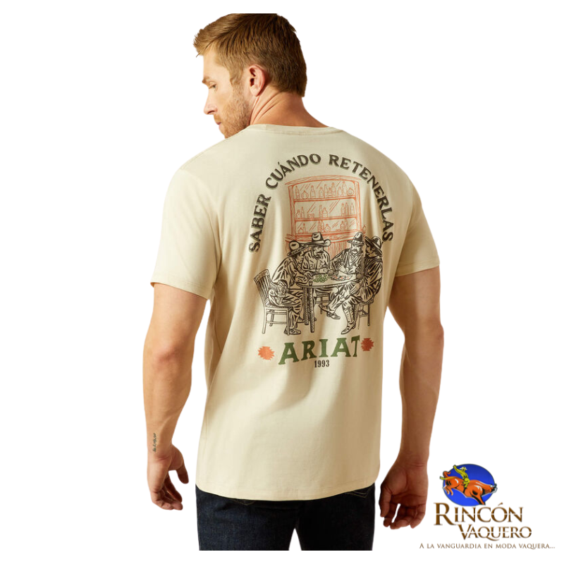 Playera Ariat para caballero