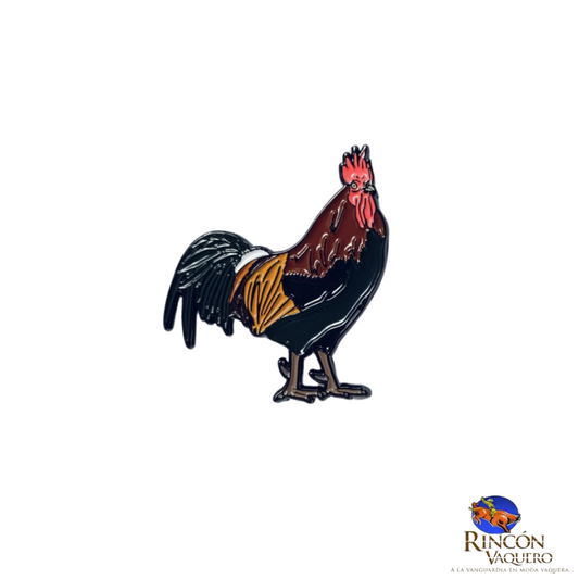 Pin Gallo Negro