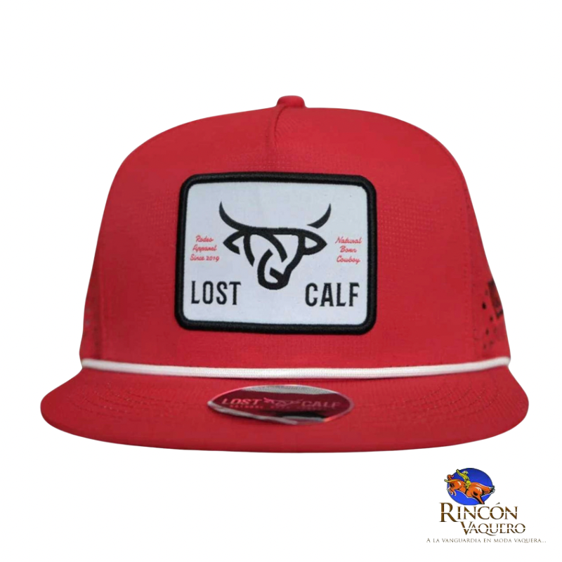 Gorra Lost Calf Dri-fit plate red