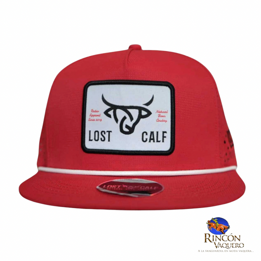 Gorra Lost Calf Dri-fit plate red
