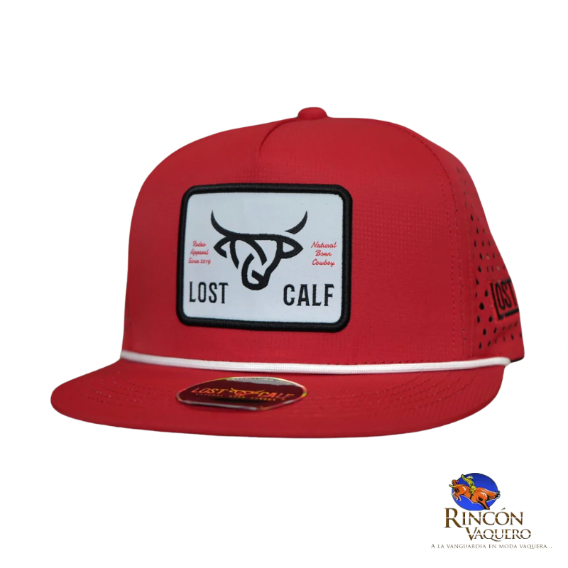 Gorra Lost Calf Dri-fit plate red