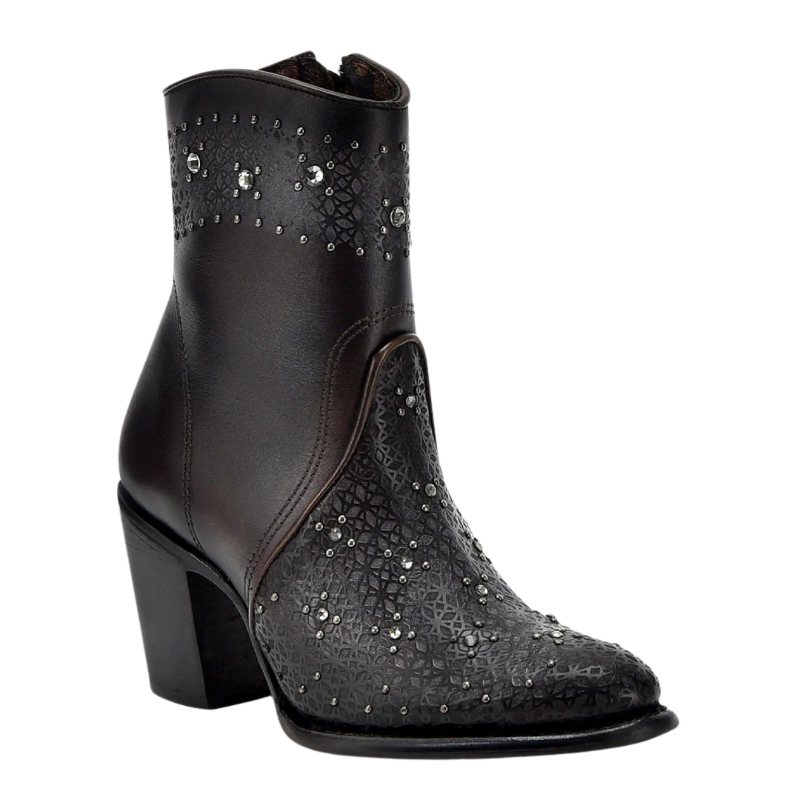 Botin casual para dama en piel genuina de res