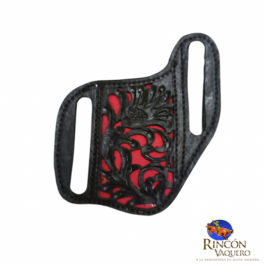 Funda para navaja Tony Dilaz cincelada
