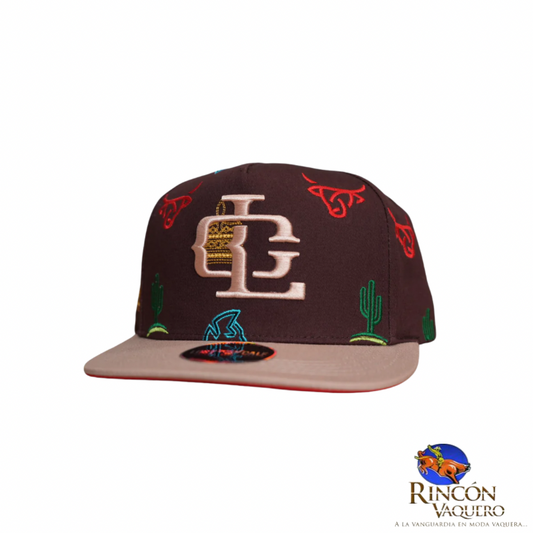 Gorra Lost Calf Lucky Brown